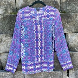 The Limited Paisley Blouse